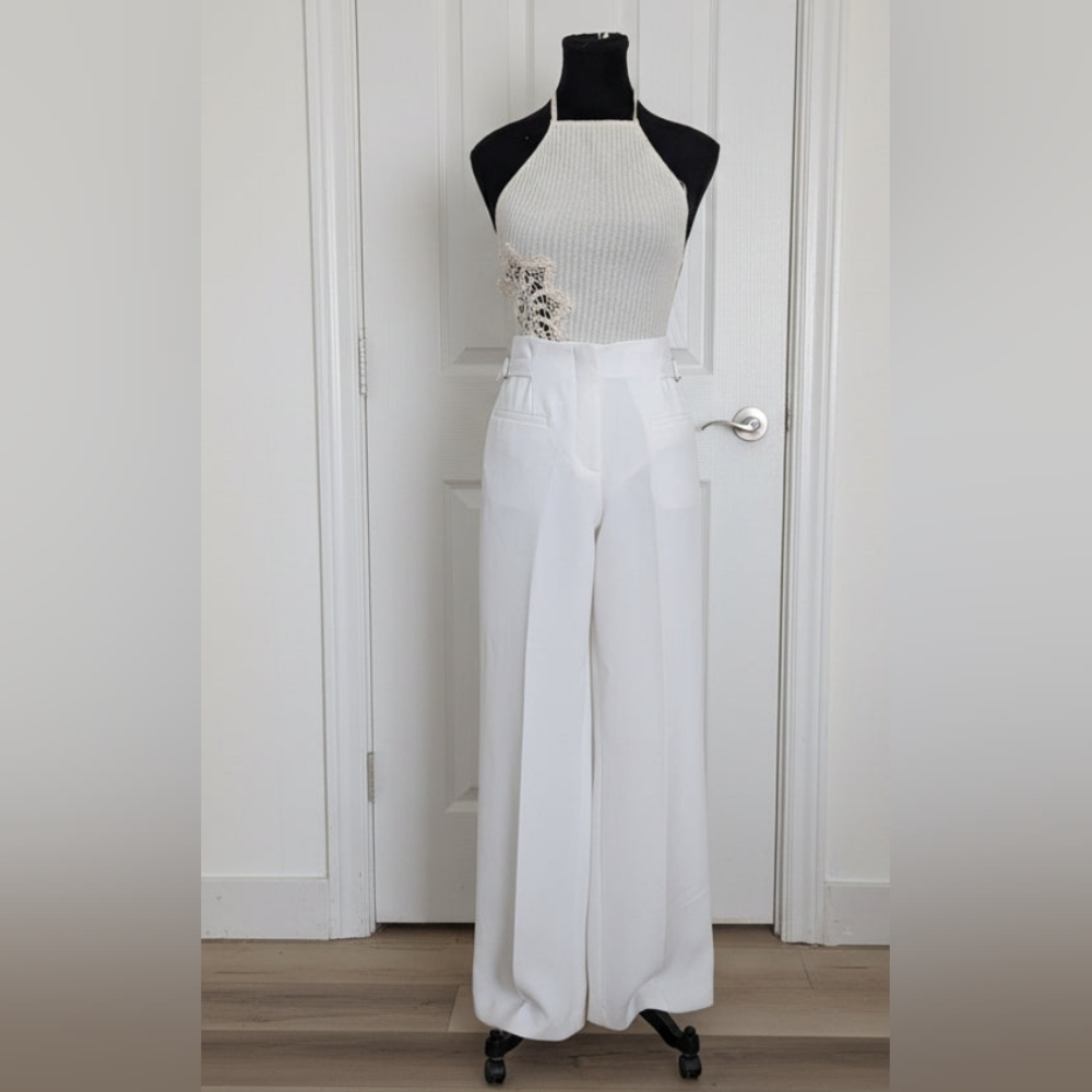 SOLD- ZARA - Elegant White Women's Pants